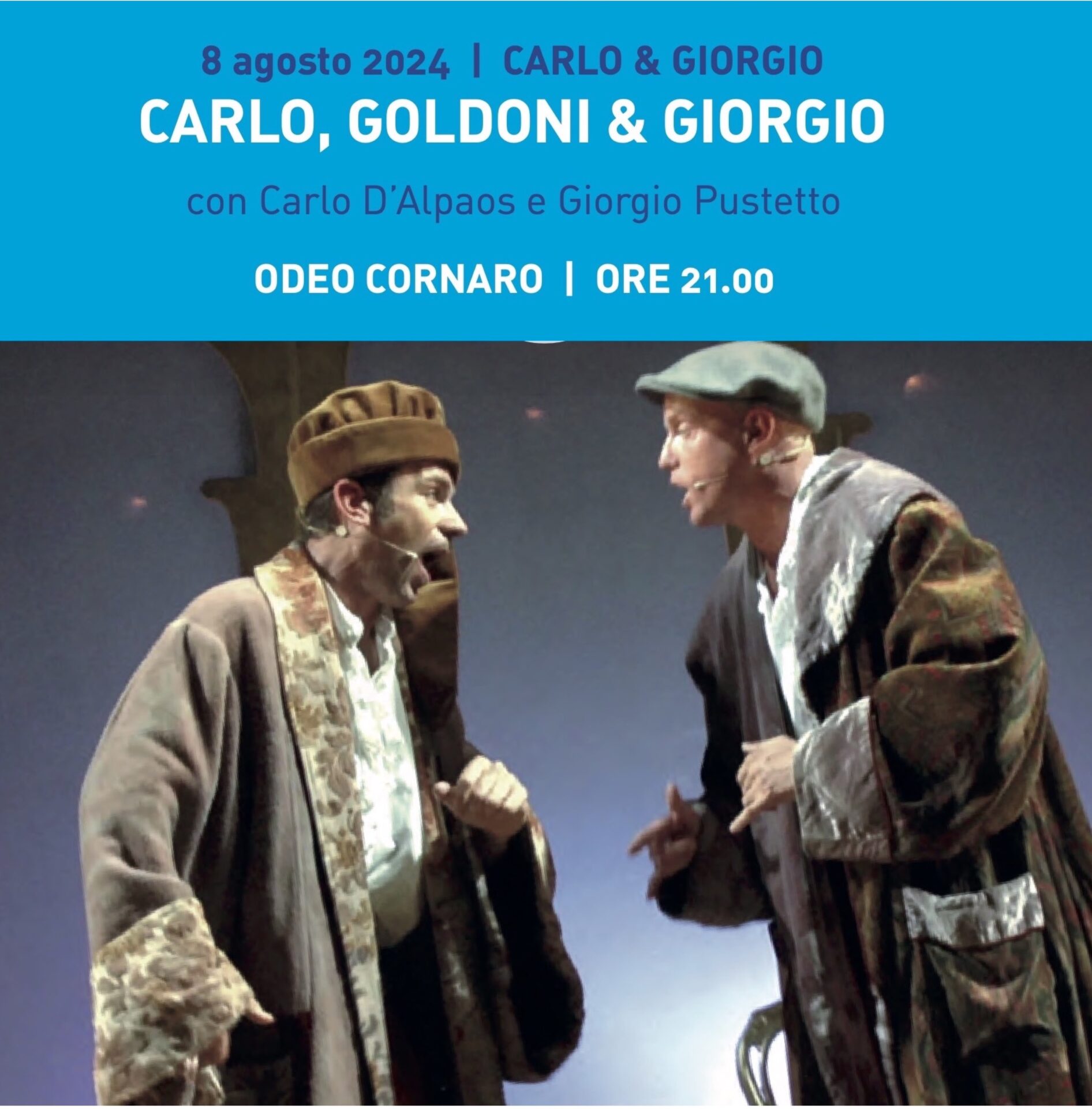 CARLO, GOLDONI & GIORGIO